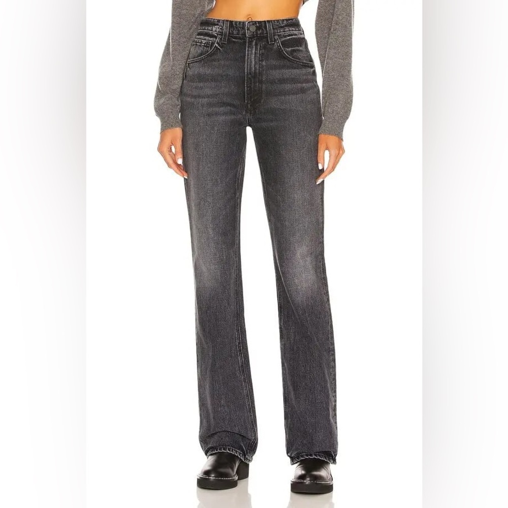 GRLFRND Black Boot Cut Jeans